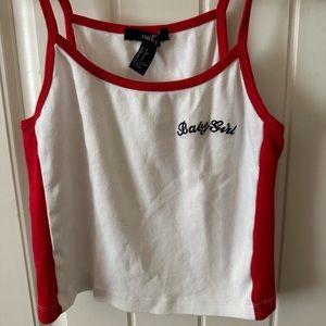 f21 babygirl tank top